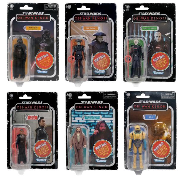 Mini Figuras Star Wars Serie Retro Blister 4a+ ( Surtido de 5 Se venden por Separado )