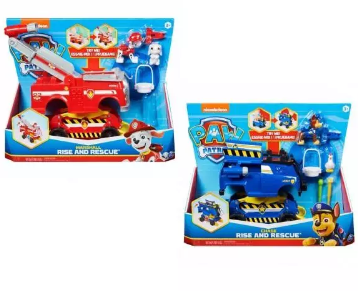 Paw Patrol Vehículos Rise Rescue (ChaseMarshall) 3a+