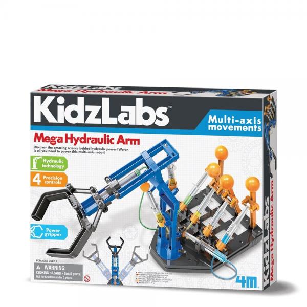 Kidzlabs Brazo Robot Hidráulico de Ejes 8a+