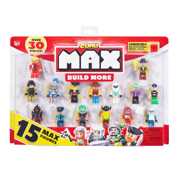 Mini Figuras Max Build More Surtido 3a+
