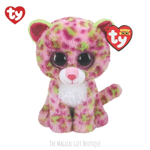 Peluche Beanie Boos Regular Leopardo Lainey Regular