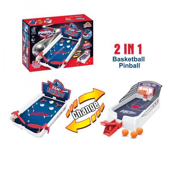 Juego de Mesa Basketball Pinball 2en1 3a+ (440752)