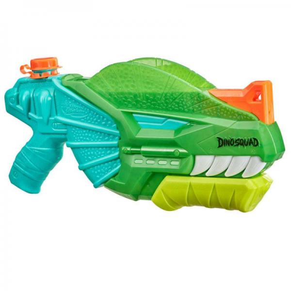 Lanzador Nerf Súper Soaker Sinosquad DinoSoak 6a+