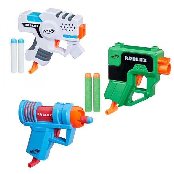Lanzador Nerf Roblox 8a+