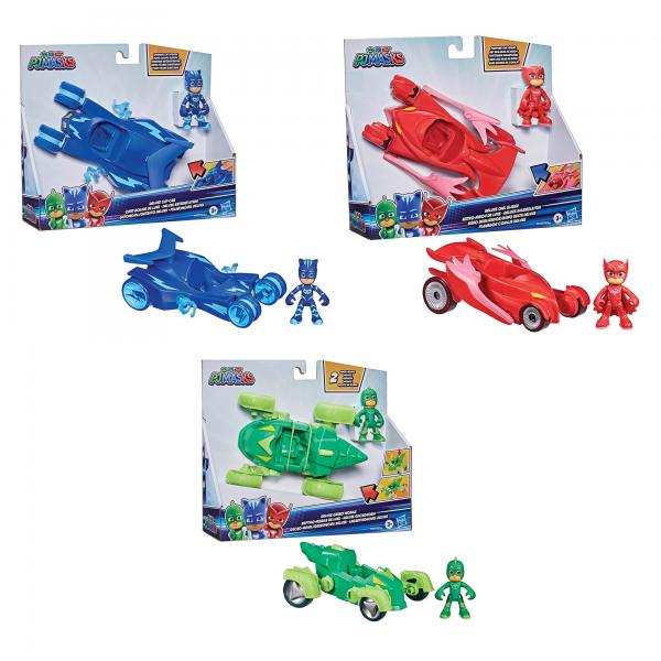 Vehículo Deluxe Pj Mask 2en1 3a+ / Surtido de 3 / Se venden por separado