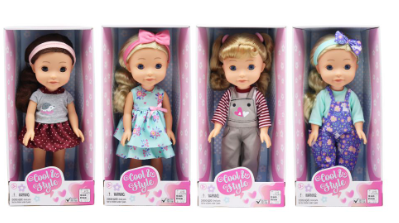 Muñeca Estilo de Moda 3a+ ( Surtido de 4 - Se Venden por Separado )