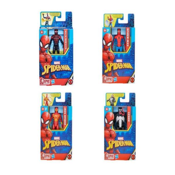 Figura Spiderman Mystery Web Gear Blister 4a+