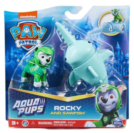 Figuras Paw Patrol Agua Pups 3a+