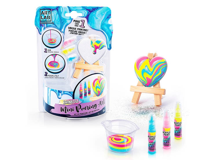 Mini Arte de Pintura Vertida Art Lab Blister 6a+