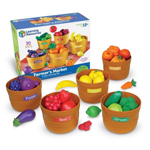Juego de Aprendizaje Set de Clasificacion de Frutas y Verduras 18m+ (COPIA)