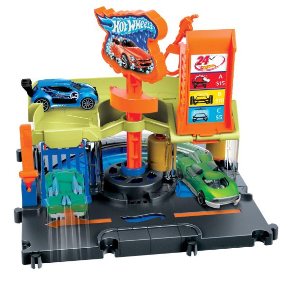 Hot Wheels City Tunel de Lavado 4a+