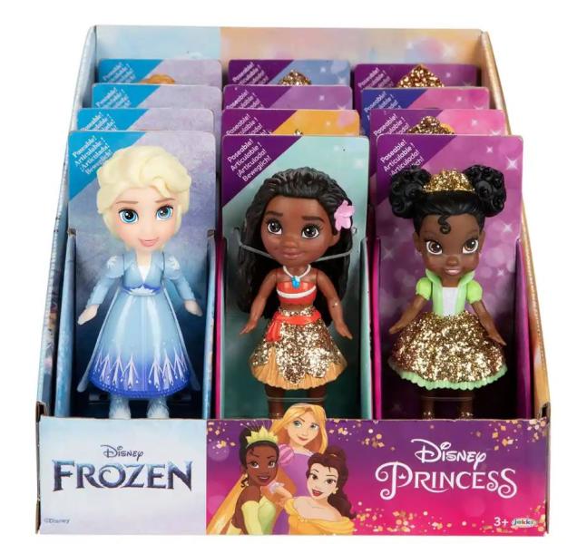 Muñecos Disney Princesas y Frozen 3a+ / Surtido de 15 ( Se Venden por Separado Venta Unitaria )