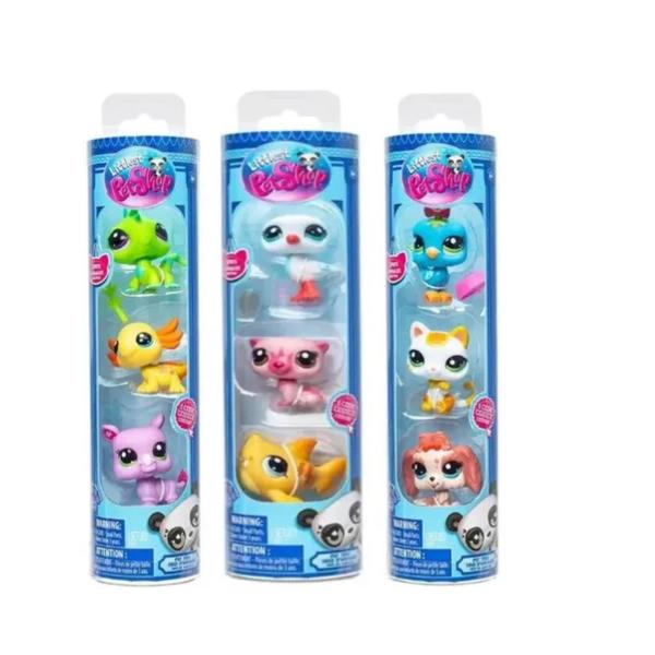 Mascotas Littles PetShop Set de 3 4a+ Surtido 3 -  Se venden por separado