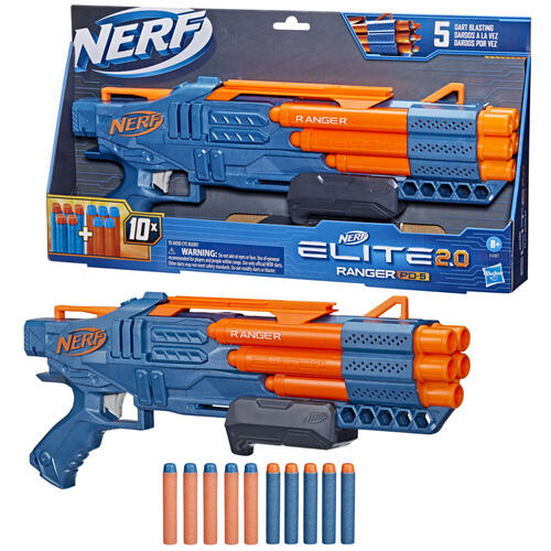 Lanzador Nerf Elite 2.0 Ranger PD5 8a+