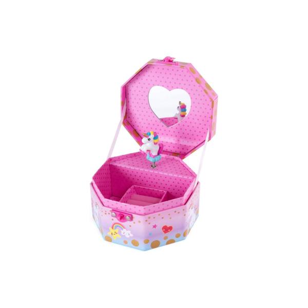 Joyero Musical con Figura Arcoiris 5a+