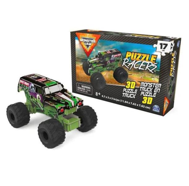 Monster Jam Rompecabezas 3D Surtido de 2 5a+