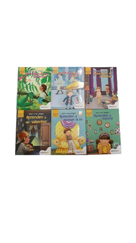 Libros de Coleccíon de Aprender Valores ( Surtido de 6 Se Venden por separado )