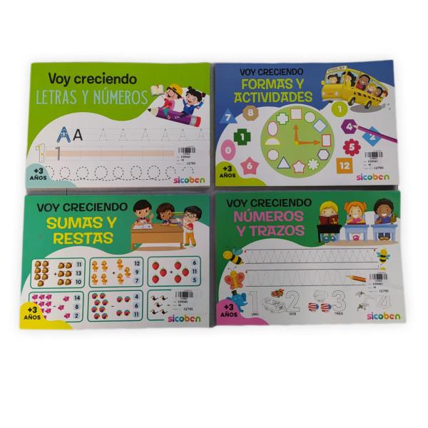 Libros Colección Voy Creciendo 3a+ ( Surtido de 4 Se Venden por separado )
