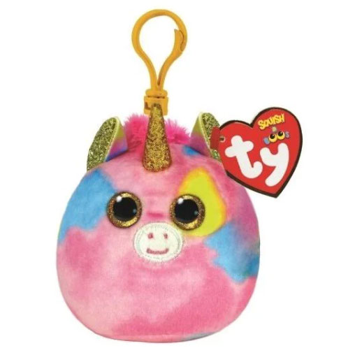 Peluche Llavero Beannie Boos Squishy Pony Fantasia 3a+