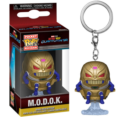 Pocket Keychain Pop! AntMan And The Wasp Quantumania M.O.D.O.K. 3a+