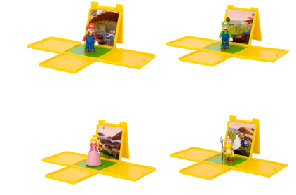 Mini Figuras de Super Mario Bros. Surtido de 4 / 3a+ (Surtido de 4 Se venden por separado )