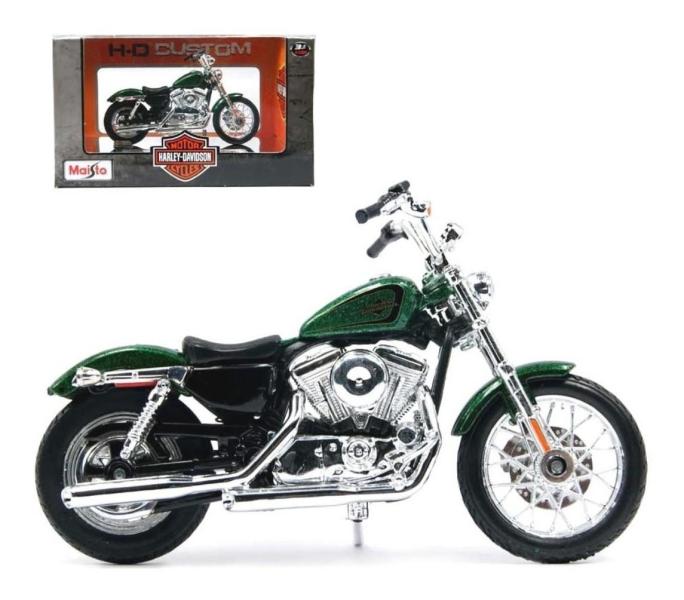Moto 1:12 Harley Davidson HD Custom 8a+