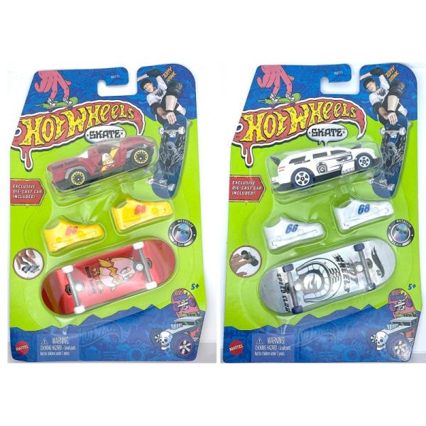 Hot Wheels Skate Patineta Con Carrito 5a+ ( Surtido de 5 )