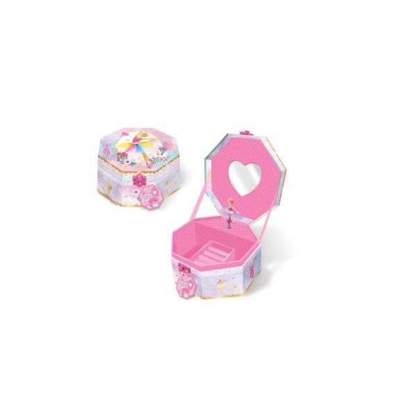 Joyero Musical Hexagonal de Bailarina 5a+