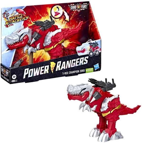 Pawer Rangers Dino Fury T- Rex Champion Zord 4a+