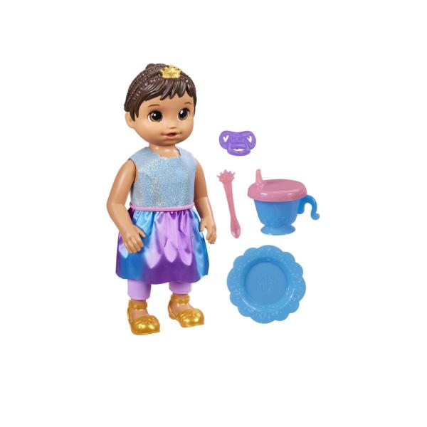 Baby Alive Pincesa Ellie Crece Poco a Poco con Accesorios  3a+