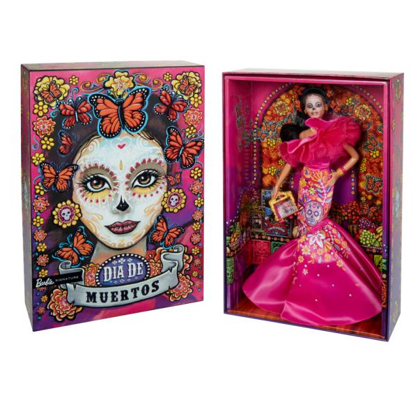Muñeca Barbie Dia de los Muertos 5a+