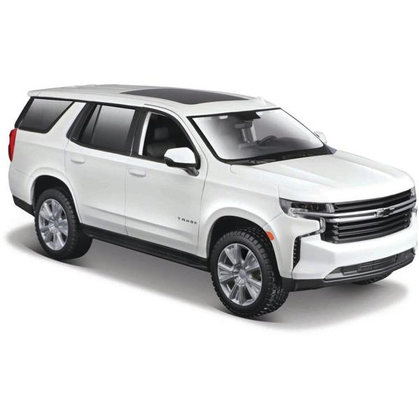 Carro 1:24 SE 2021 Chevrolet Tahoe Blanco 3a+ (067979)