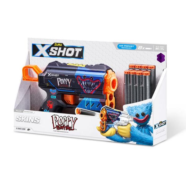 Lanzadores Xshot Skins Poppy Playtime 8a+ ( Surtido de 4 Se venden por Separado )