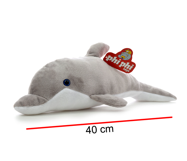 Peluche de Delfín 40cm 2a+