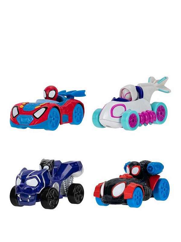 Vehiculos Spidey and his Amazing Friends Set de4 / 3a+