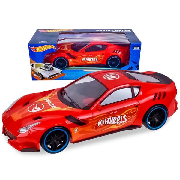 Hot Wheels Vehículos de Friccíon Sprint Racer 3a+ ( Surtdido de 2 - Se venden por separado )