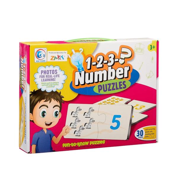 Juego de Rompecabezas de Numeros 3a+ (453011)