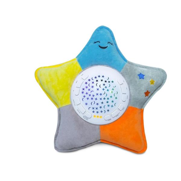 Peluche De Estrella Multicolor Con Proyeccion De Luces Y Musica Suave 0M+ (452847)