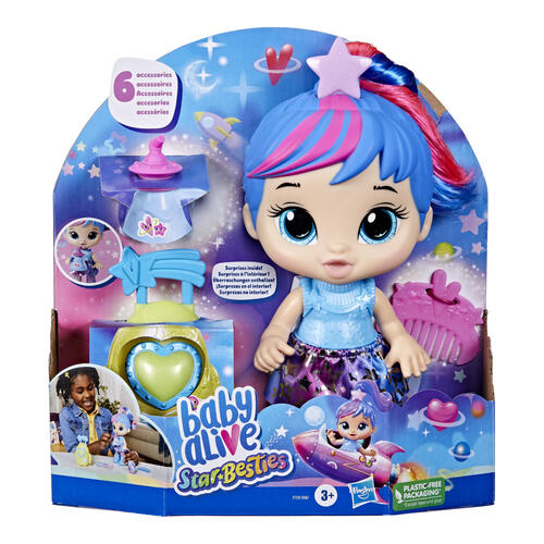 Muñeca Baby Alive Mejores Amigos en las Estrellas con  Accesorios 3a+