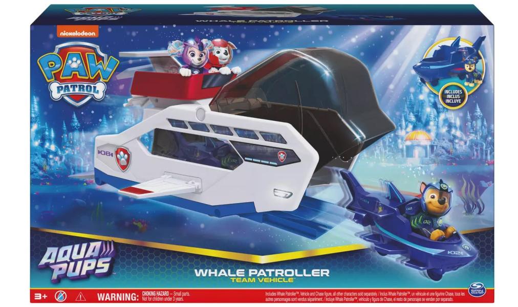 Vehiculo Paw Patrol de Lujo 3a+ ( Whale Patroller)