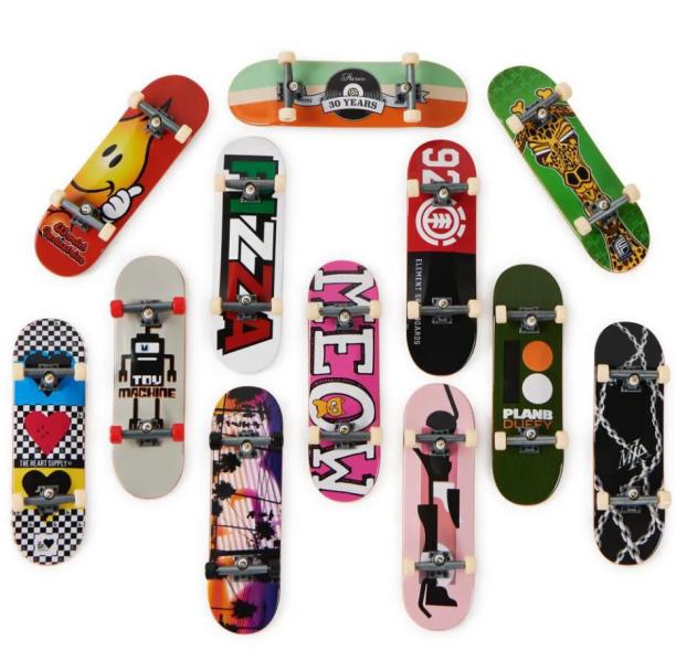 Patineta Tech Deck 6a+ ( Surtido de 12 - Se venden por Separado )