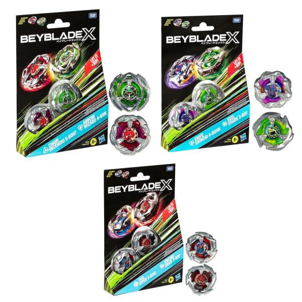 Trompos Beyblade X Set de 2 8a+ ( Surtido de 3 - Se venden por Separado )