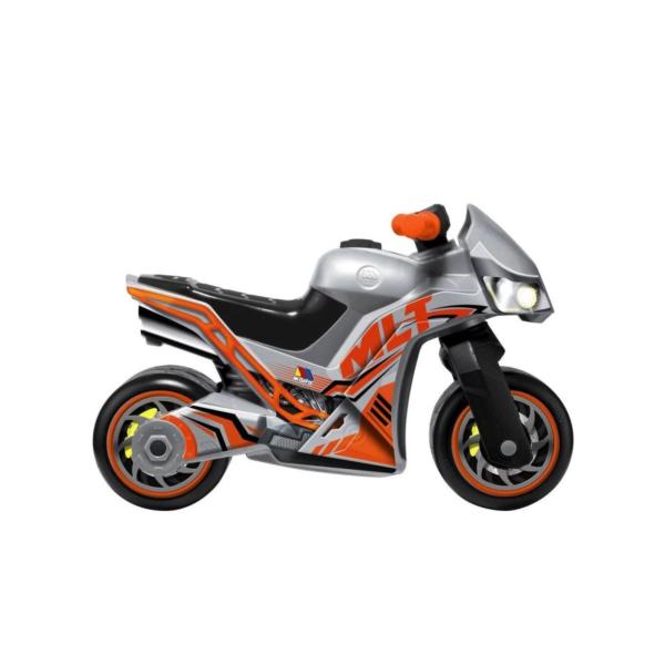 Moto Montable Gris de Empujar con los Pies 25kg Max 18m+