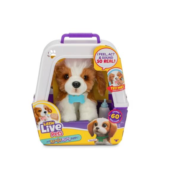 Little Live Pets - Mi Cachorro Realmente Real con Sonidos y Reacciones Reales 4a+