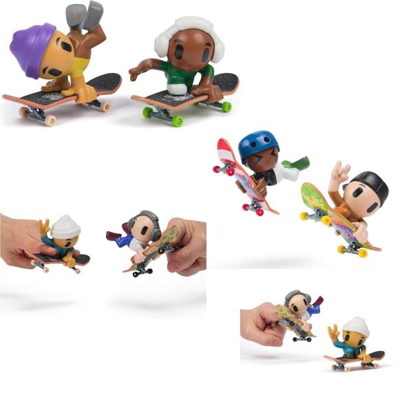 Patinetas Tech Deck con Figuras Set de 2 / 5a+ ( Surtido de 4- Se veden por separado )