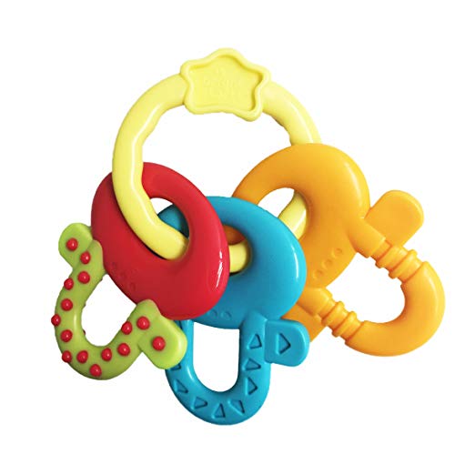 Mordedor Sensorial para el Bebé Llaves 3m+