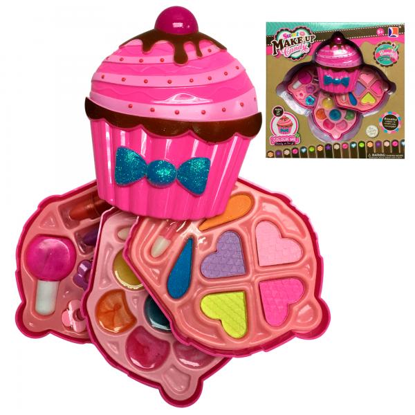 Maquillaje Estuche de Cupcake 5a+(433457)