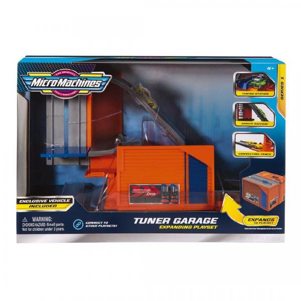 MicroMachines Pista de Juego Transformable 4a+