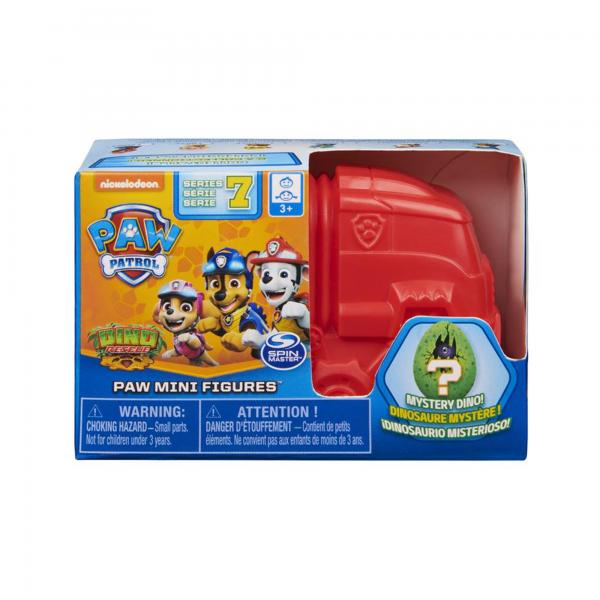 Mini Figuras Sorpresa Paw Patro Dino Rescue Serie7 3a+