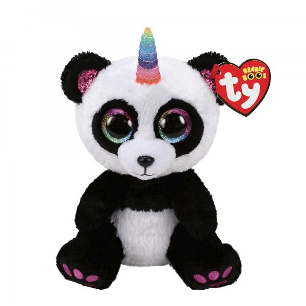 Peluche Beanie Boos Panda Unicornio Paris Mediano 3a+